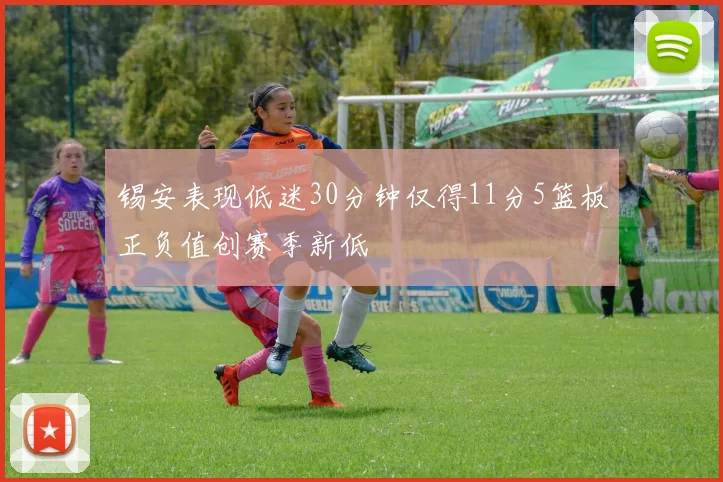 锡安表现低迷30分钟仅得11分5篮板正负值创赛季新低